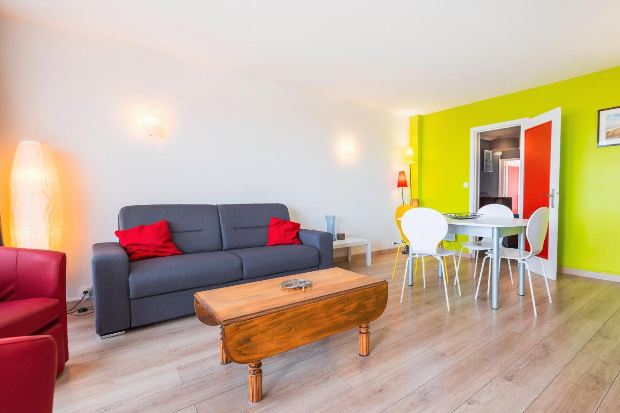 Le Touquet Spacieux Appart Pour 6, Front De Mer, Centre מראה חיצוני תמונה